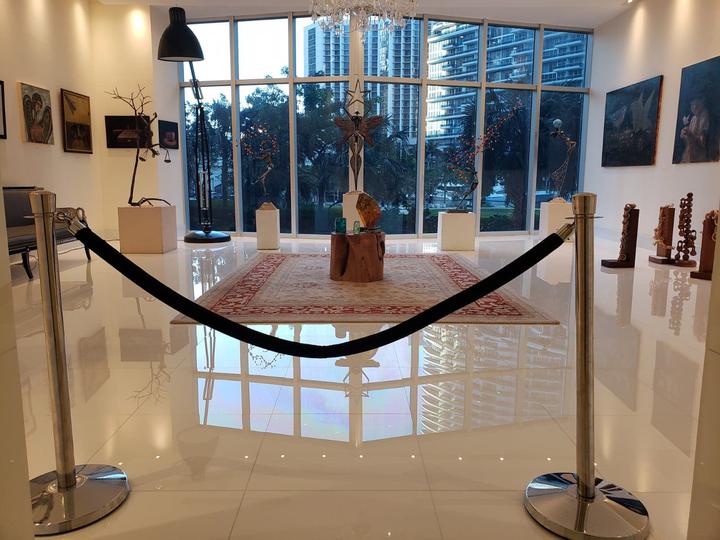 the International Art Exhibition. Icon Brickell. Miami, December 2019