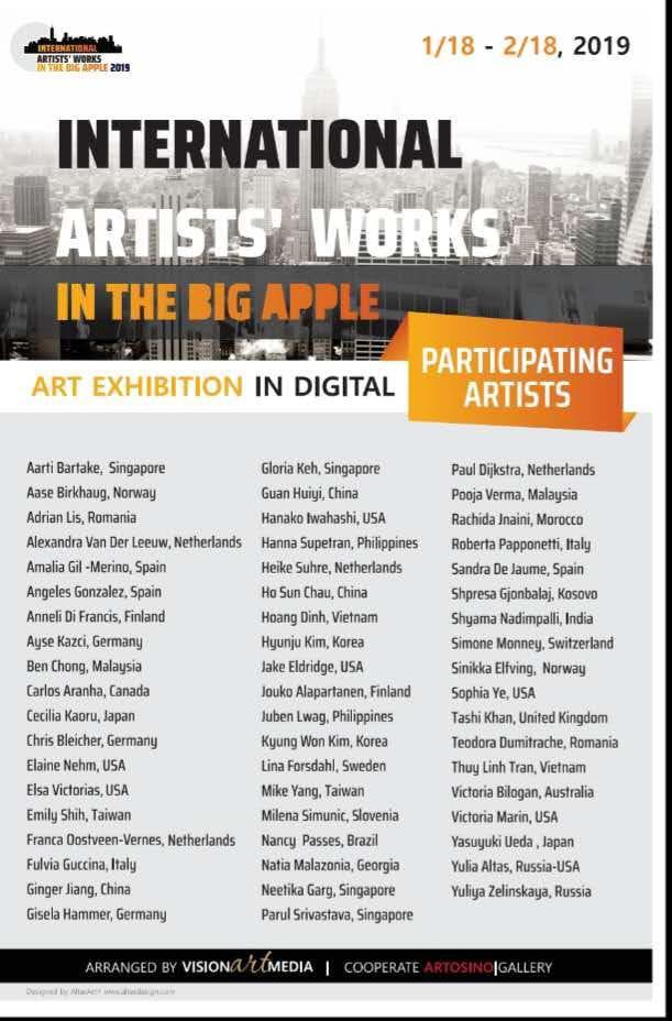 International artists group exhibition in New York City 