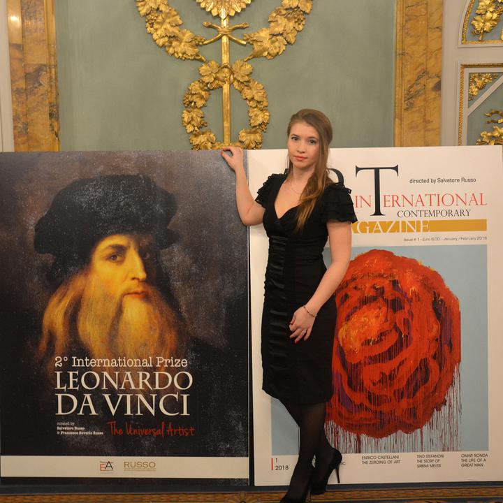 The awards ceremony of International Prize Leonardo Da Vinci inside the Borghese Palace in Florence